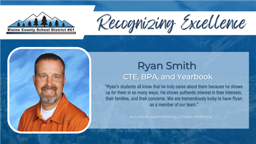 Recognizing Excellence: Ryan Smith